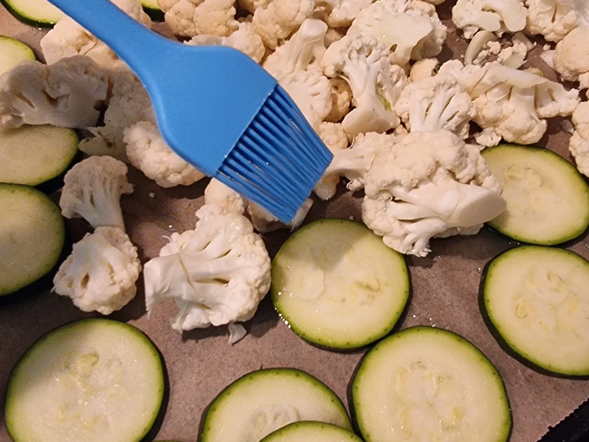 Rezept: Vegetarische Spaghetti-Carbonara mit Röstgemüse Bild Nr. 17906 Vegetarische Spaghetti-Carbonara mit Röstgemüse - Rezept - Bild Nr. 17906