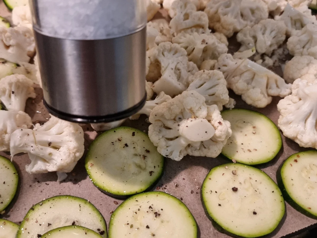 Rezept: Vegetarische Spaghetti-Carbonara mit Röstgemüse Bild Nr. 17908 Vegetarische Spaghetti-Carbonara mit Röstgemüse - Rezept - Bild Nr. 17908