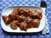 Würziges Batagor mit dunkler Erdnusssauce - Rezept - Bild Nr. 17906