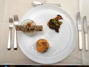 3erlei: Rührei mit Aal, Kräutersaitling mit Rinderfilet - Bulgogi, Skagen Röra - Rezept - Bild Nr. 3