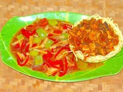 Pikantes Cap Cay mit Pilzen im Nudelnest - Rezept - Bild Nr. 17943