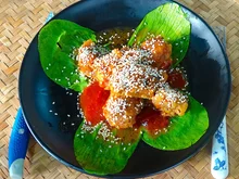 Knusprige Hühnerflügel in scharfer Sauce - Rezept - Bild Nr. 17949