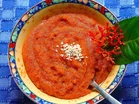 Mild-würzige, rote Erdnuss-Sauce alla Sanur Beach - Rezept - Bild Nr. 17949