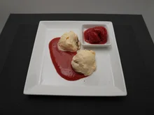 Mascarpone Kugel an Halbgefrorenem - Rezept - Bild Nr. 2