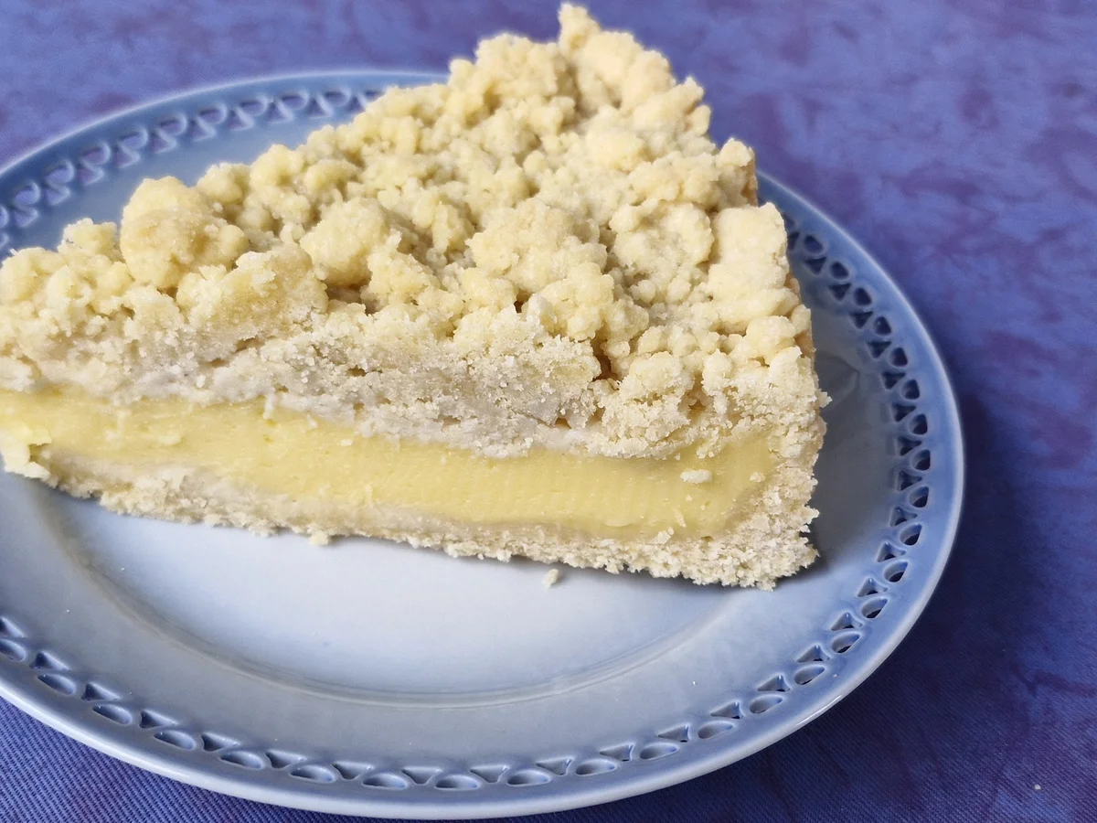 Streuselkuchen mit Vanillepudding - Rezept - Bild Nr. 17957