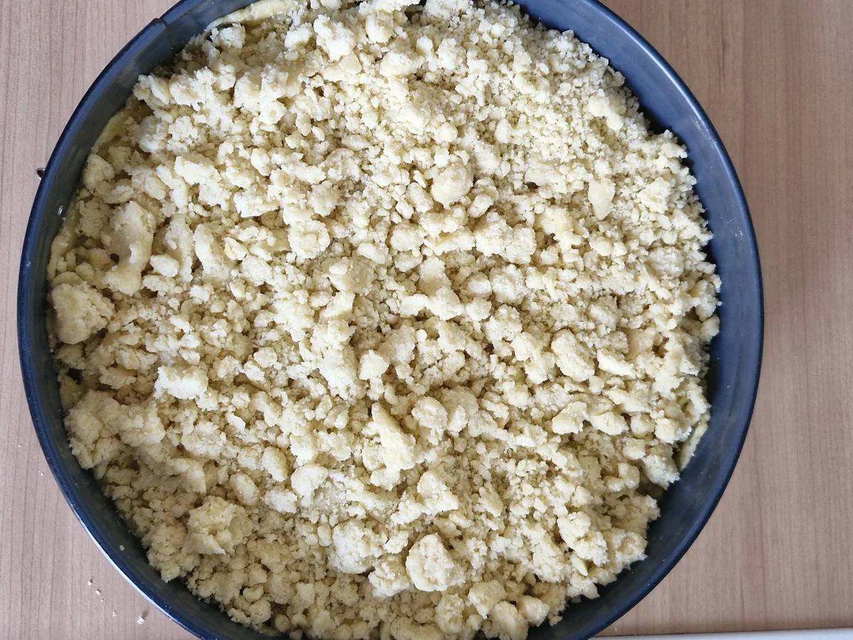 Streuselkuchen mit Vanillepudding - Rezept - Bild Nr. 17963