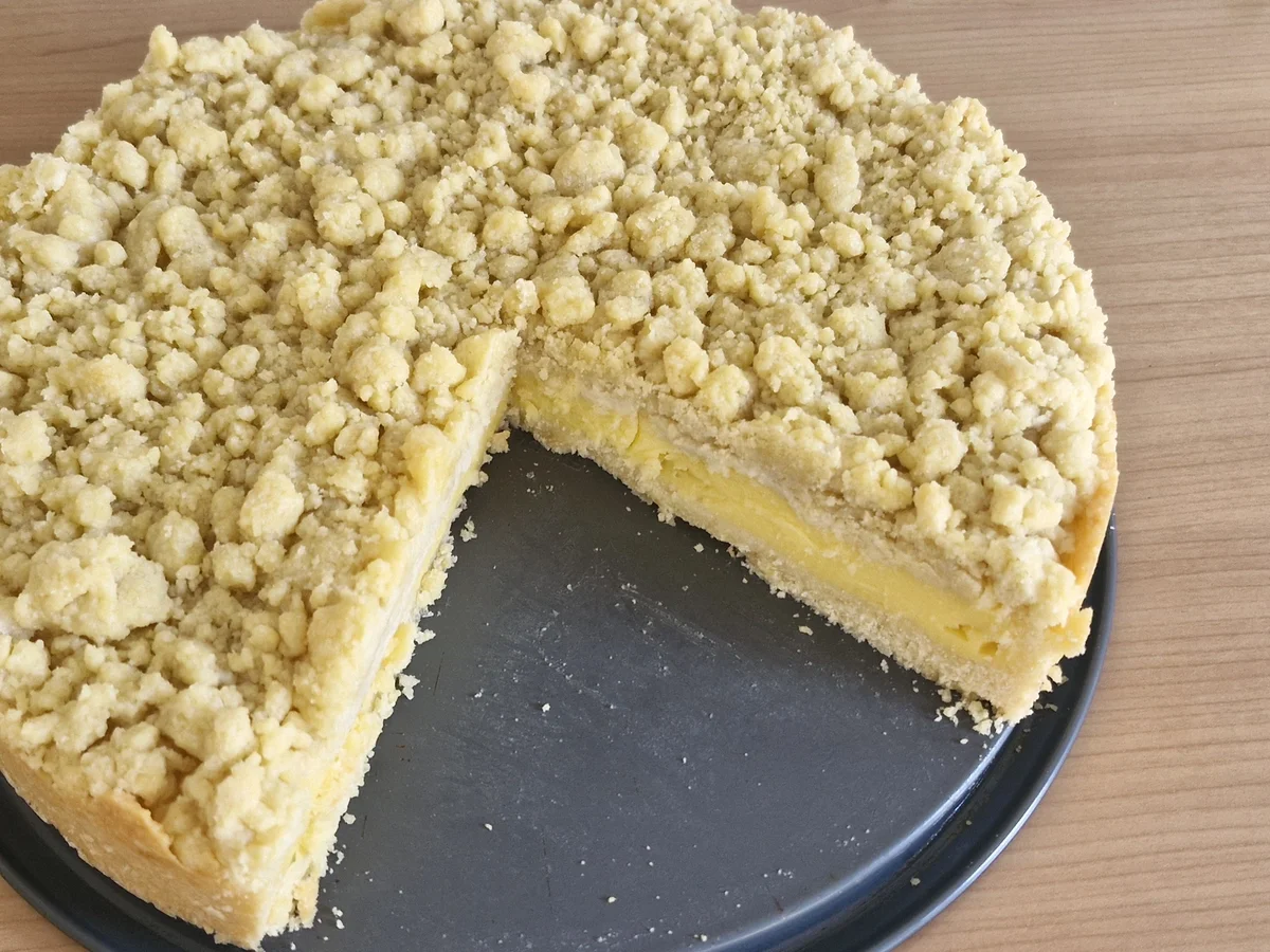Streuselkuchen mit Vanillepudding - Rezept - Bild Nr. 17965