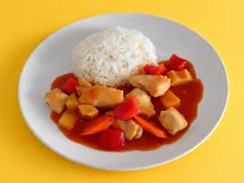 Hühnerfleisch in Süss-Sauer Sauce - Rezept - Bild Nr. 2