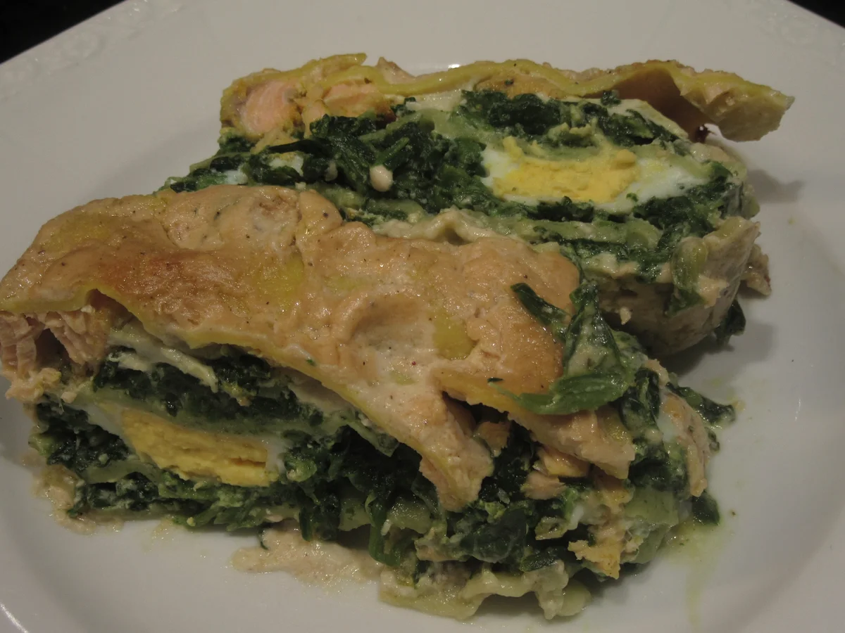 Pasta: Spinatlasagne mit Lachs - Rezept - Bild Nr. 17967