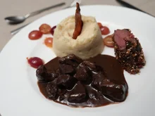 Zweierlei vom Reh trifft Selleriepüree - Rezept - Bild Nr. 2