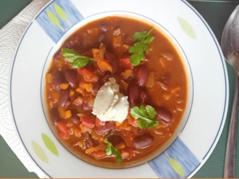 Rezept: Chili sin Carne Bild Nr. 2 Chili sin Carne - Rezept - Bild Nr. 2