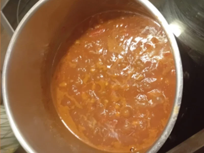 Rezept: Chili sin Carne Bild Nr. 6 Chili sin Carne - Rezept - Bild Nr. 6