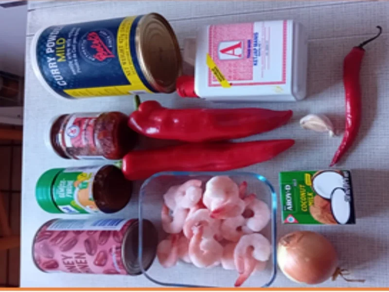 Rezept: Kidneybohnen-Spitzpaprika-Suppe mit Garnelenspieß Bild Nr. 3 Kidneybohnen-Spitzpaprika-Suppe mit Garnelenspieß - Rezept - Bild Nr. 3