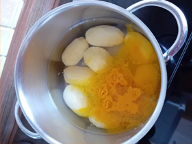 Seelachsfilet auf Spitzkohlgemüse und Drillinge - Rezept - Bild Nr. 17996