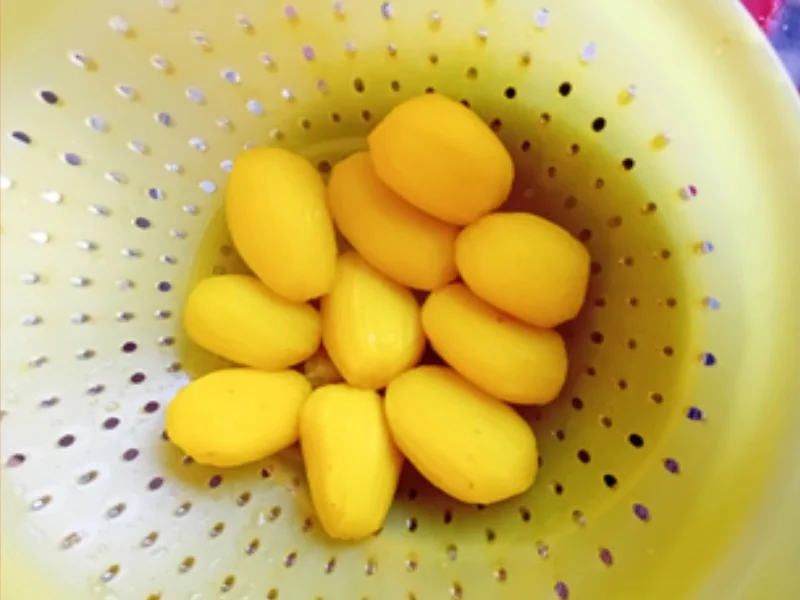 Seelachsfilet auf Spitzkohlgemüse und Drillinge - Rezept - Bild Nr. 17997