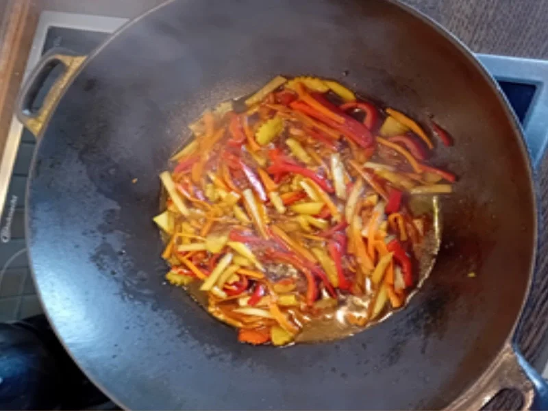 Asiatischer Gemüsemix mit Basmatireis - Rezept - Bild Nr. 7