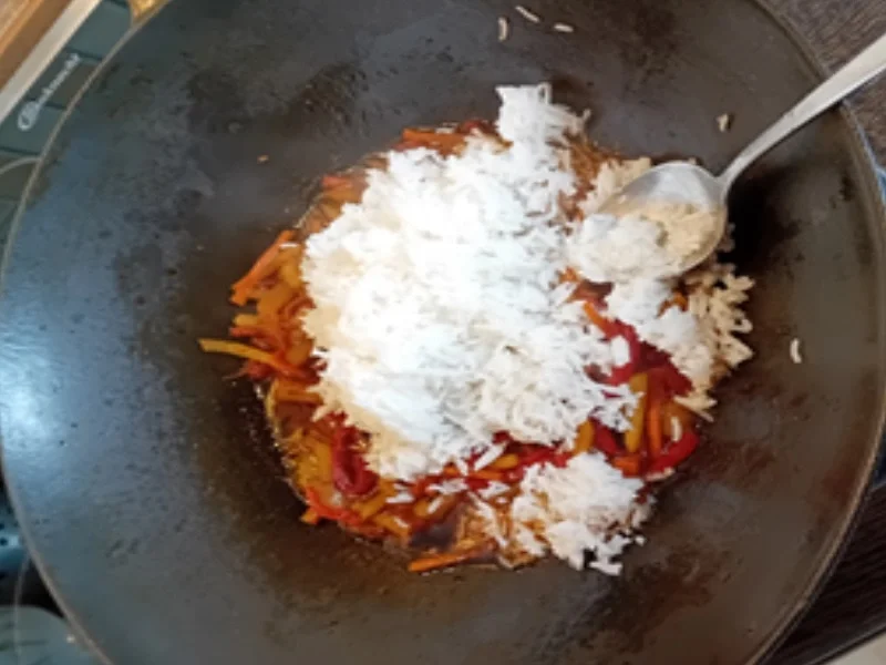 Asiatischer Gemüsemix mit Basmatireis - Rezept - Bild Nr. 8