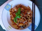 Mie-Nudeln mit Garnelen und Gemüse im Wok - Rezept - Bild Nr. 2