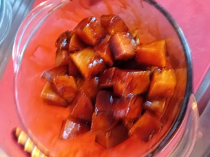 Hähnchenbrustfilet mit Zwiebel, Champignons, Paprika und Jasmin-Reis - Rezept - Bild Nr. 5