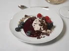 Karibische Maronen-Mousse auf einem Wildfrucht Spiegel - Rezept - Bild Nr. 2