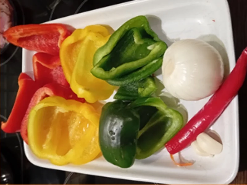 Schweinefilet mit Paprikamix und Jasmin-Reis - Rezept - Bild Nr. 17992