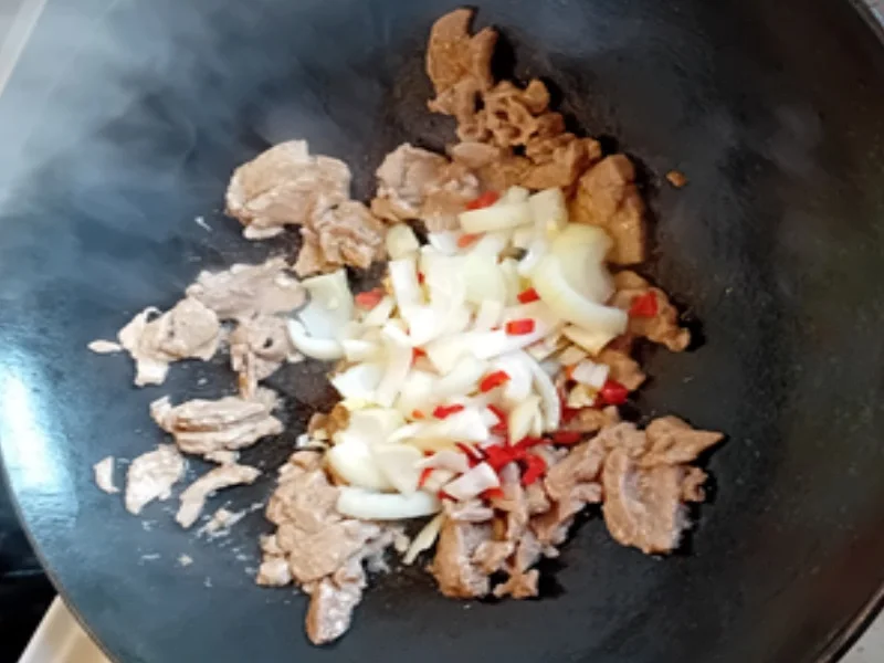 Schweinefilet mit Paprikamix und Jasmin-Reis - Rezept - Bild Nr. 17995