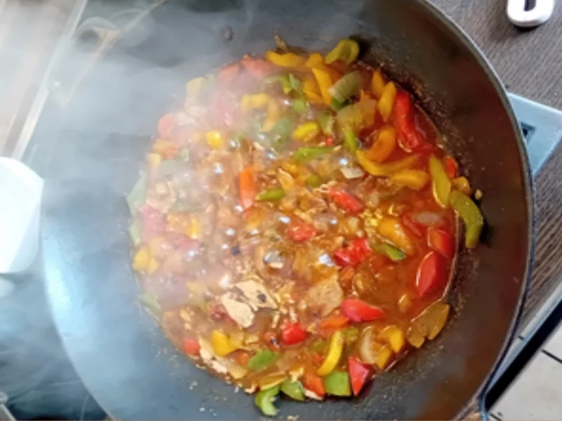 Schweinefilet mit Paprikamix und Jasmin-Reis - Rezept - Bild Nr. 17997