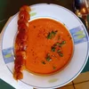 Kokos-Tomatensuppe mit Garnelenspieß - Rezept - Bild Nr. 17989