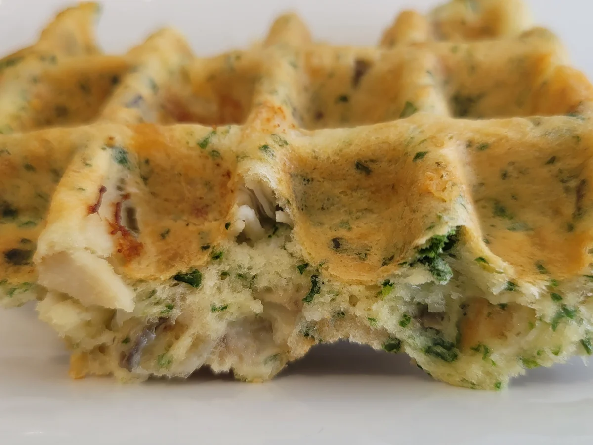 Waffeln- heute Herzhaft (mein Grundrezept) à la Biggi - Rezept - Bild Nr. 6