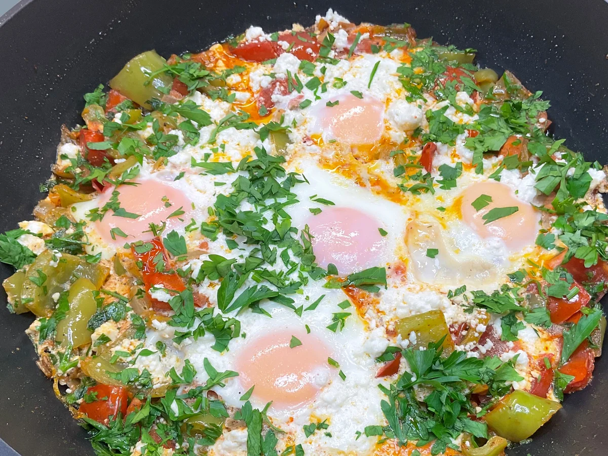 Türkisches Frühstück "Menemen" - Rezept - Bild Nr. 2