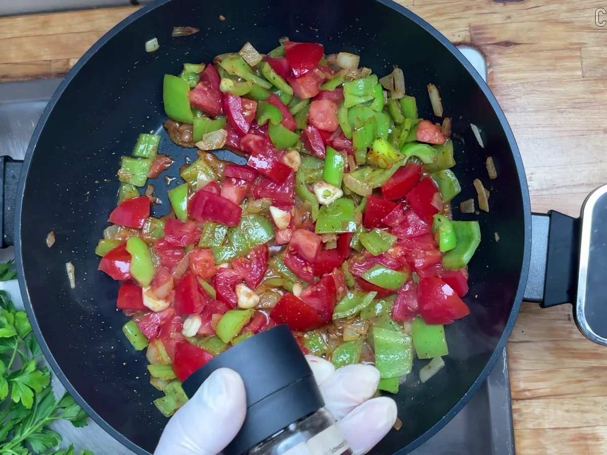 Türkisches Frühstück "Menemen" - Rezept - Bild Nr. 4