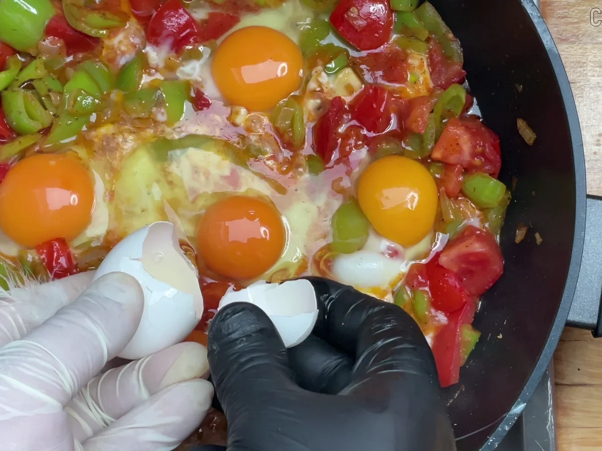 Türkisches Frühstück "Menemen" - Rezept - Bild Nr. 5