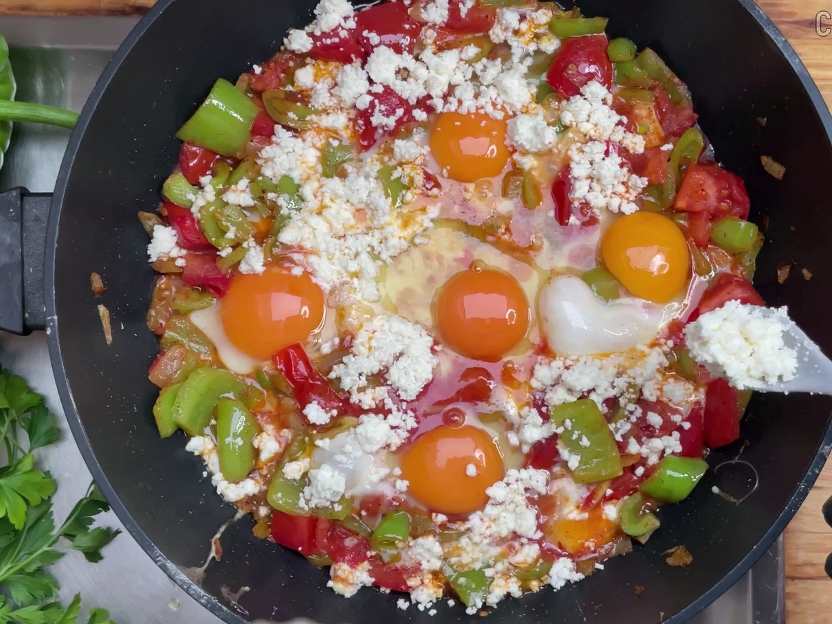 Türkisches Frühstück "Menemen" - Rezept - Bild Nr. 6