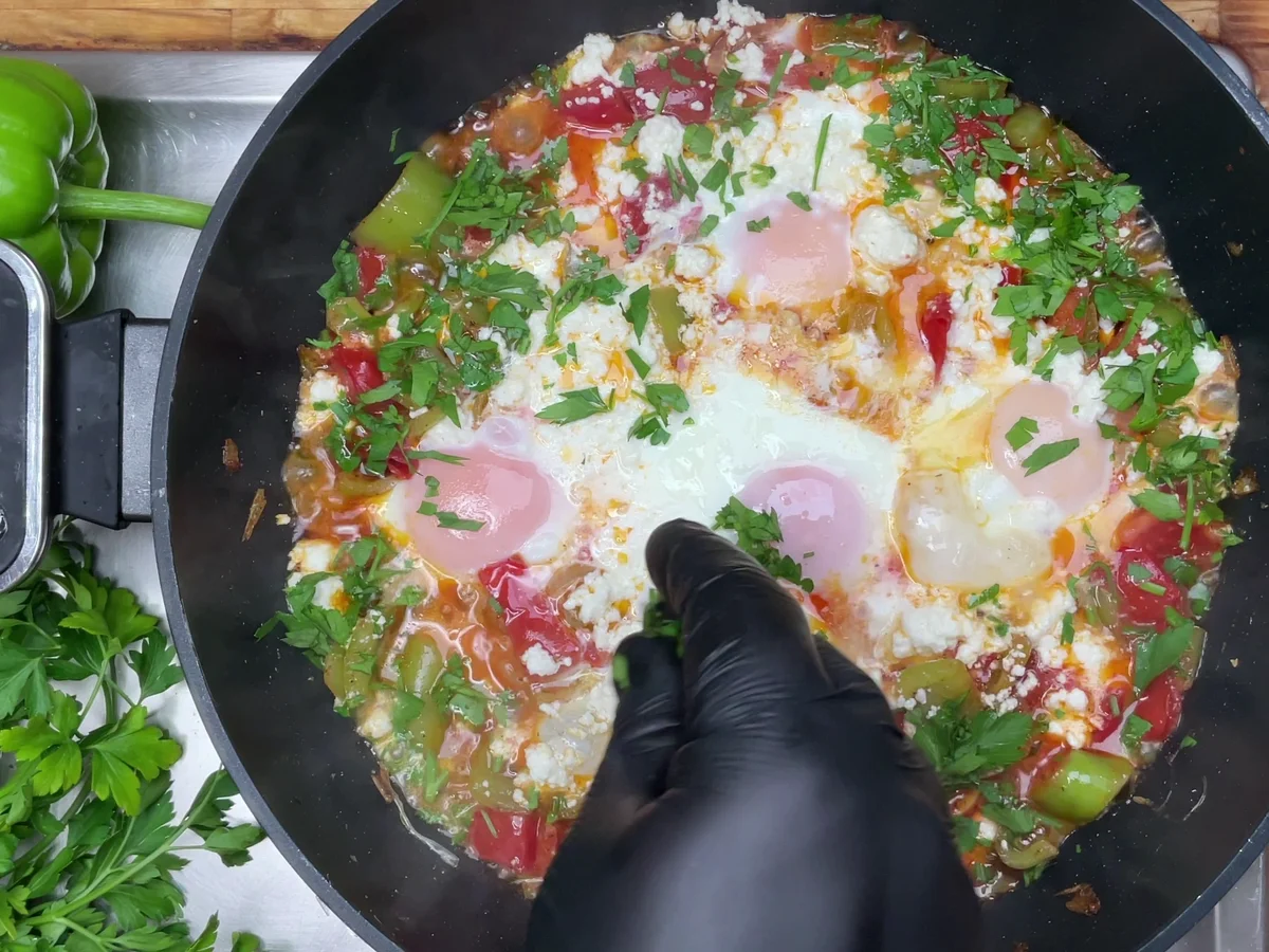 Türkisches Frühstück "Menemen" - Rezept - Bild Nr. 7