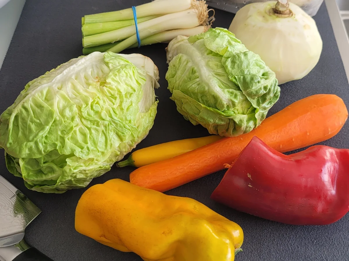 Frischer Salat ein Vollwertiges Abendbrot à la Biggi - Rezept - Bild Nr. 6