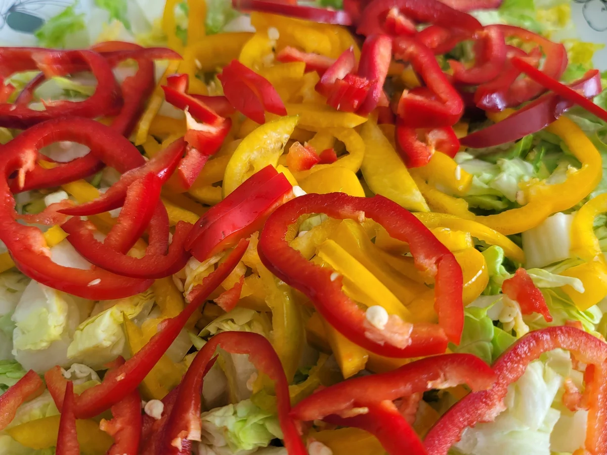 Frischer Salat ein Vollwertiges Abendbrot à la Biggi - Rezept - Bild Nr. 9