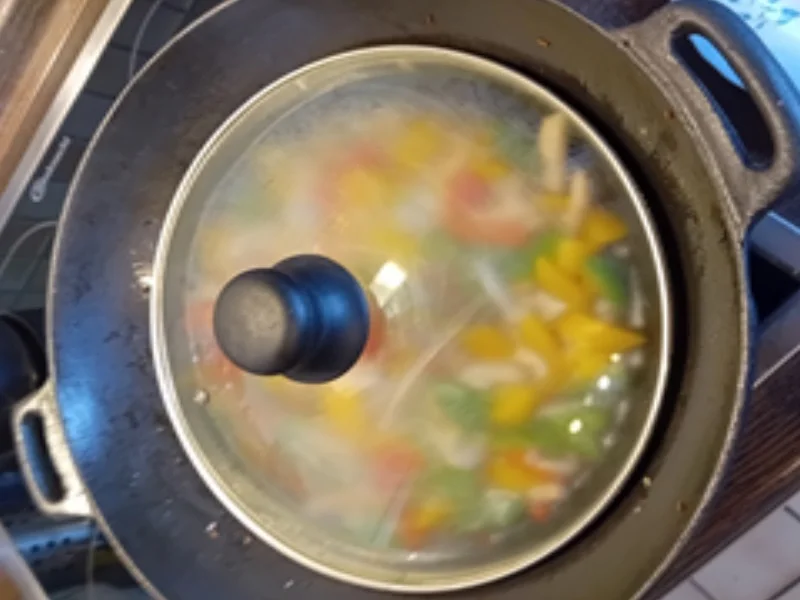 Hähnchenbrustfilet mit Kreuzkümmel, Paprikamix und Jasmin-Reis - Rezept - Bild Nr. 17