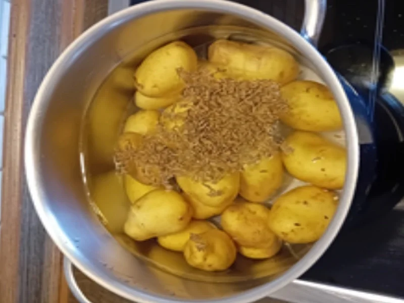 Pellkartoffel-Drillinge mit Zwiebel-Paprika-Quark - Rezept - Bild Nr. 6