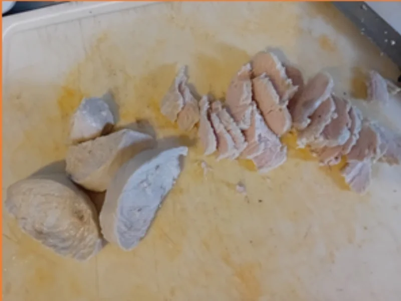 Rezept: Doppeltgegartes Putenfleisch mit Gemüsemix und Jasmin-Reis Bild Nr. 7 Doppeltgegartes Putenfleisch mit Gemüsemix und Jasmin-Reis - Rezept - Bild Nr. 7