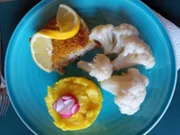 Schlemmer-Filet mit Blumenkohl und Kartoffelstampf - Rezept - Bild Nr. 2