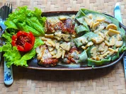 Pikante Auberginenröllchen mit Bacon und Pappardelle alla Marina Camerota - Rezept - Bild Nr. 2