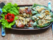 Pikante Auberginenröllchen mit Bacon und Pappardelle alla Marina Camerota - Rezept - Bild Nr. 2