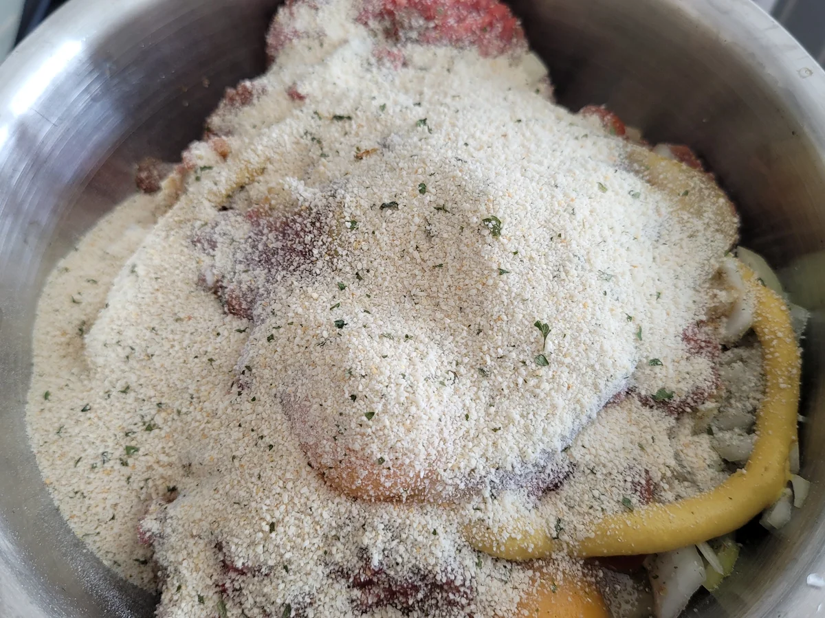 Frikadellen mit Gemüse und Schwenkkartoffel à la Biggi - Rezept - Bild Nr. 13