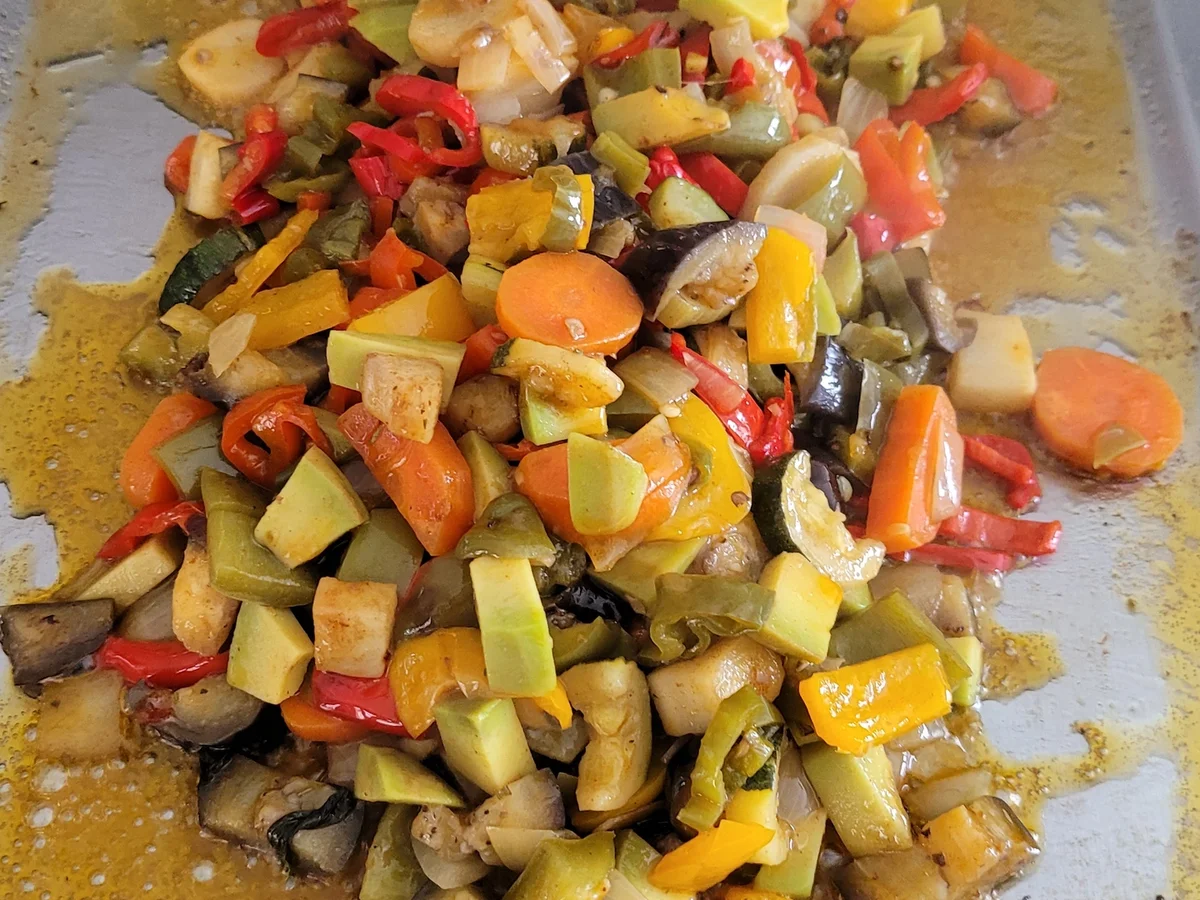 Frikadellen mit Gemüse und Schwenkkartoffel à la Biggi - Rezept - Bild Nr. 20