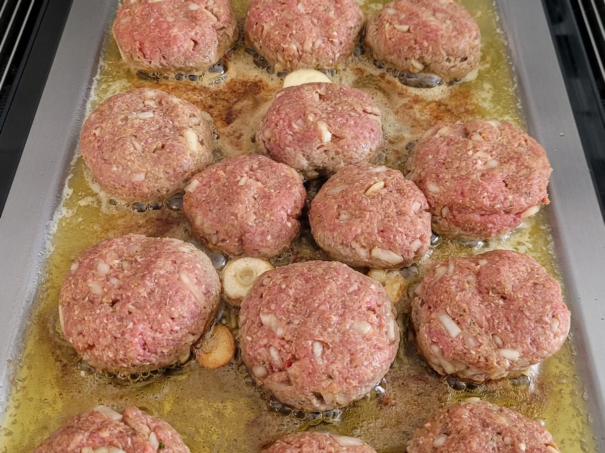 Frikadellen mit Gemüse und Schwenkkartoffel à la Biggi - Rezept - Bild Nr. 16