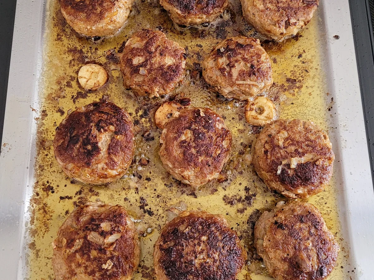 Frikadellen mit Gemüse und Schwenkkartoffel à la Biggi - Rezept - Bild Nr. 17