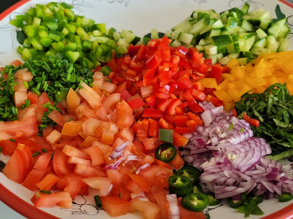 Beluga-Linsen-Salat à la Biggi - Rezept - Bild Nr. 4