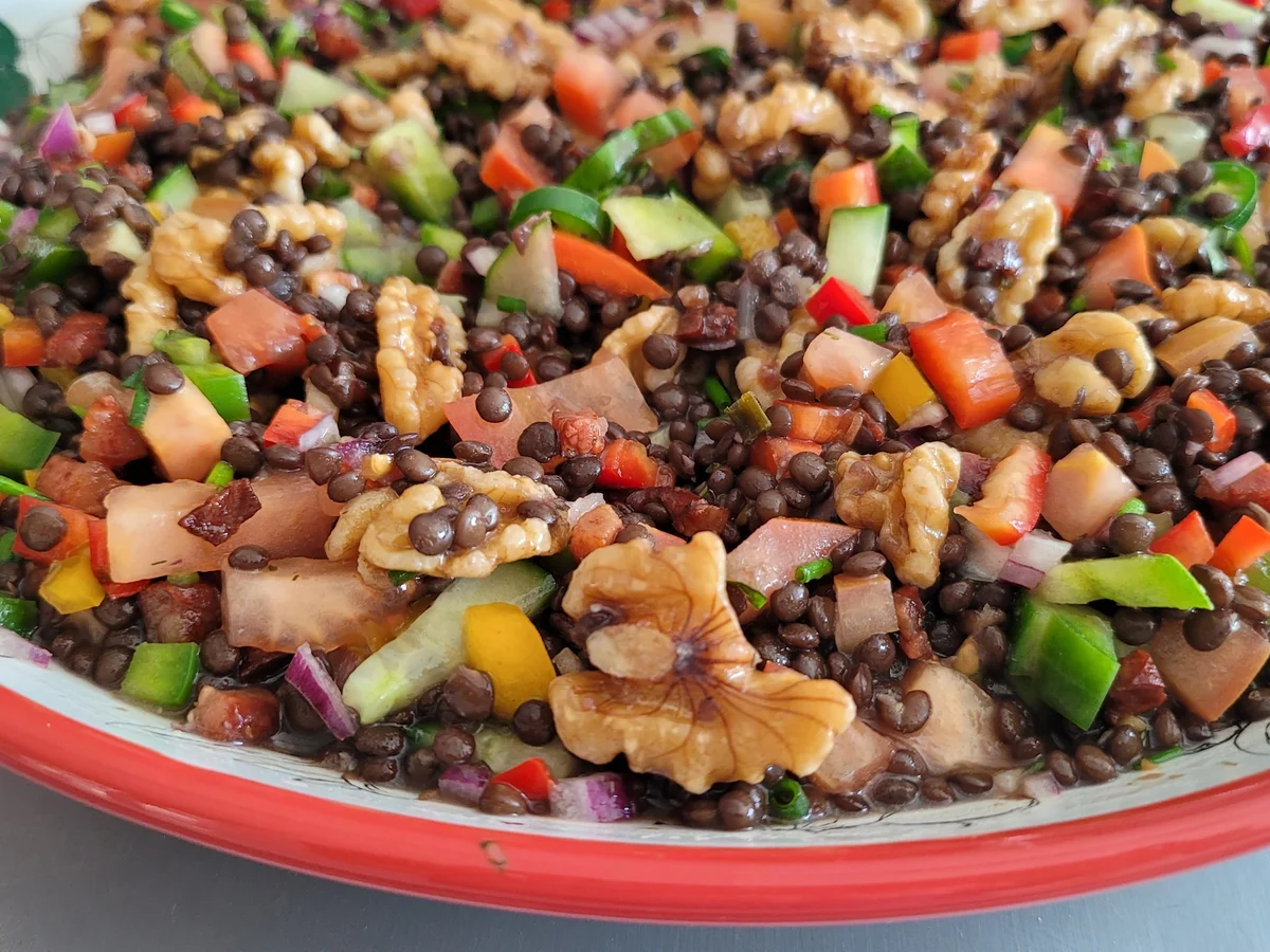 Beluga-Linsen-Salat à la Biggi - Rezept - Bild Nr. 6