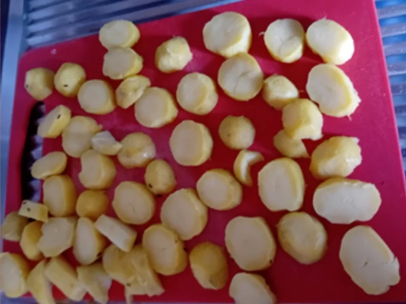 Bratheringsfilet mit Bratkartoffeln und Gurkensalat - Rezept - Bild Nr. 6