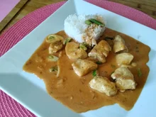 Reis-Herz auf Hähnchen-Ragout - Rezept - Bild Nr. 2